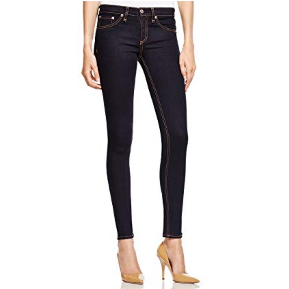 Rag & Bone /Jean soft harrow dark skinny jeans